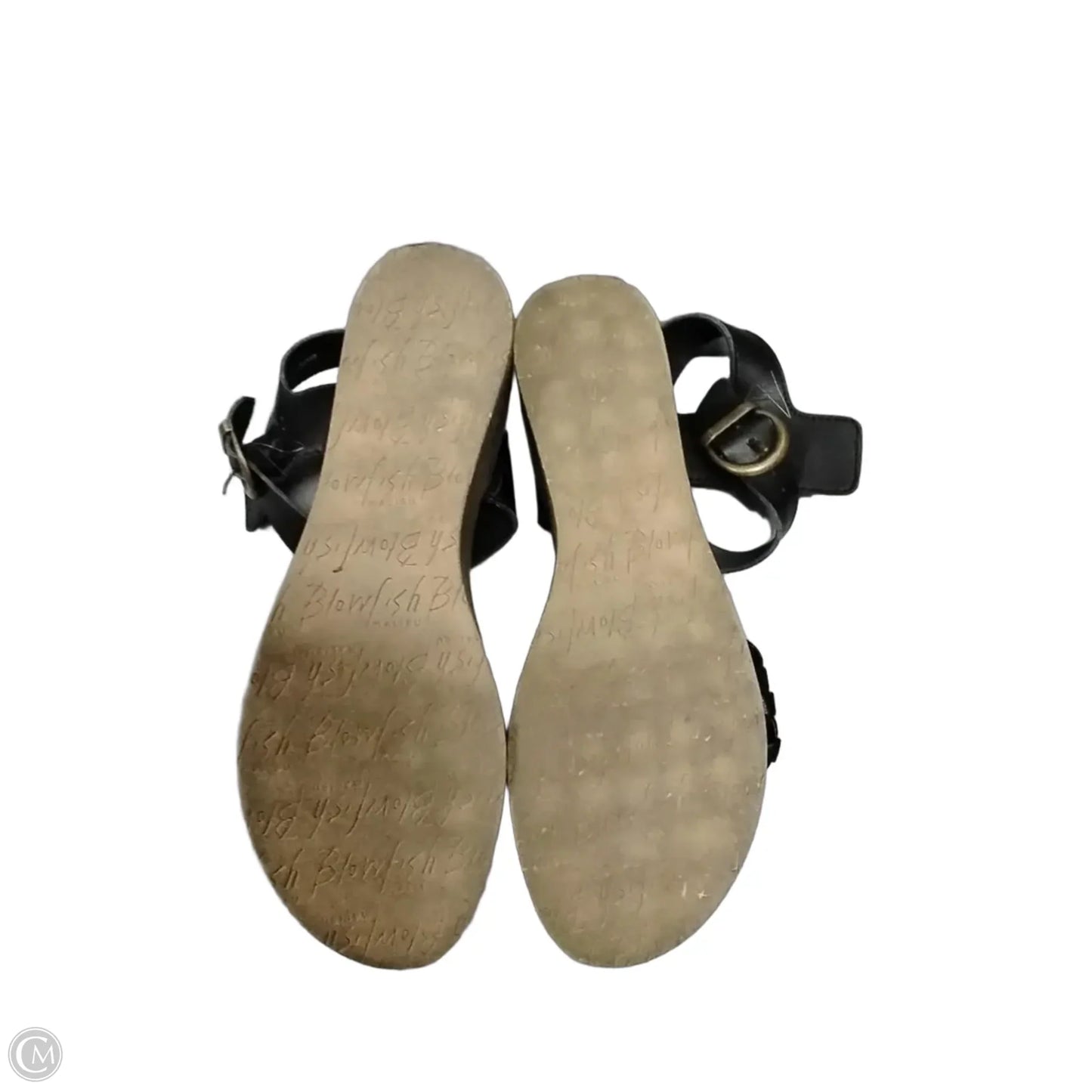 Sandals Heels Platform By Blowfish In Black, Size: 10