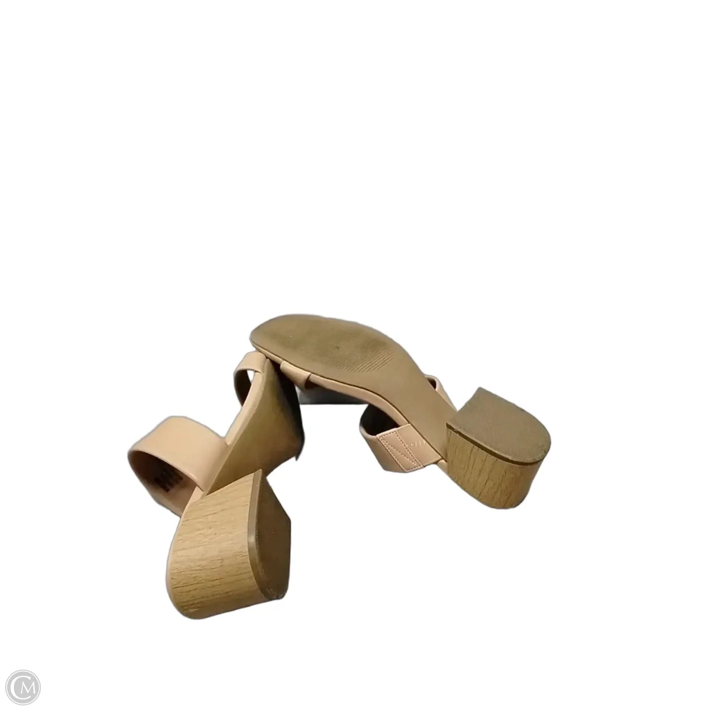 Sandals Heels Block By Dolce Vita In Tan, Size: 8
