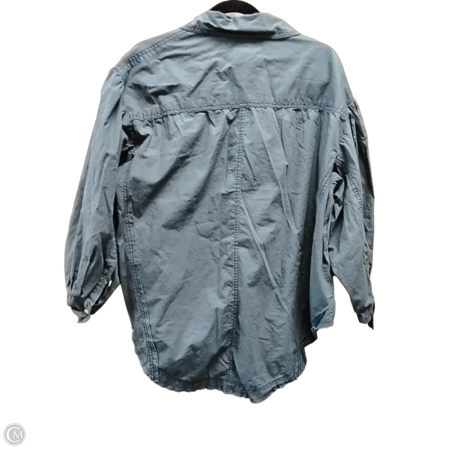 Blouse Long Sleeve By We The Free In Blue, Size: M