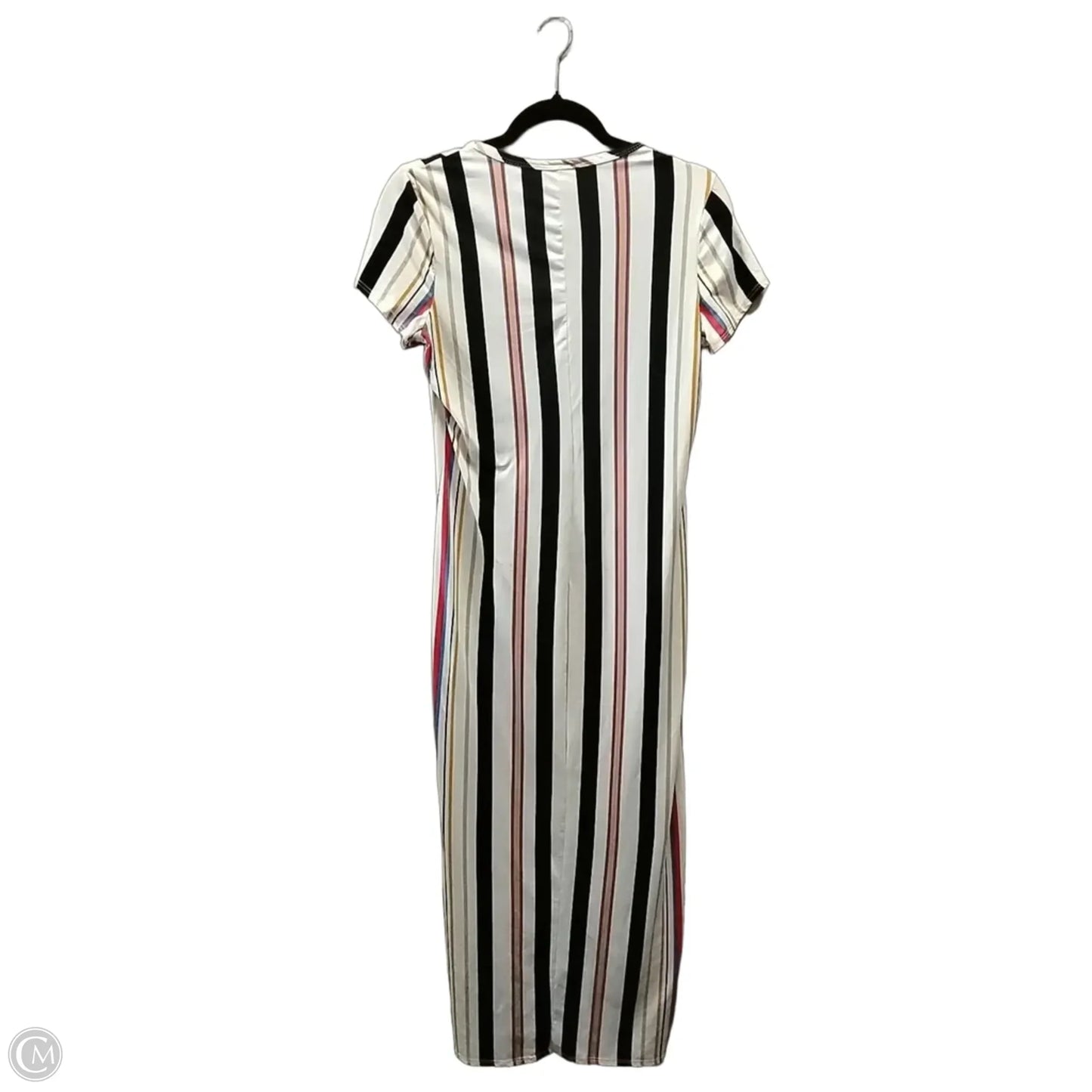Dress Casual Maxi By Discreet Wear In Striped Pattern, Size: Xl