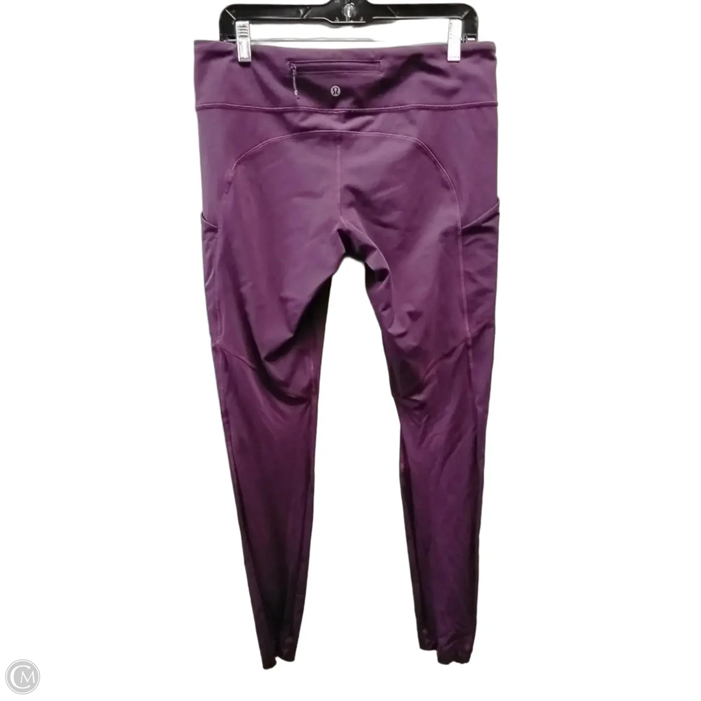 Athletic Leggings By Lululemon In Purple, Size: L