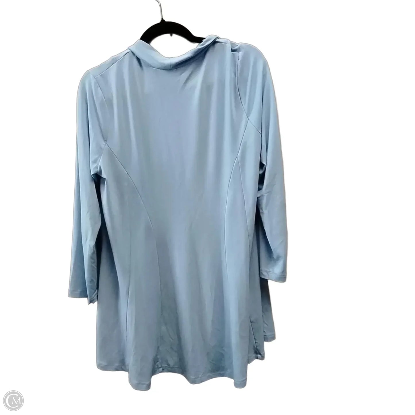 Top 2pc Sleeveless By Kasper In Blue, Size: L