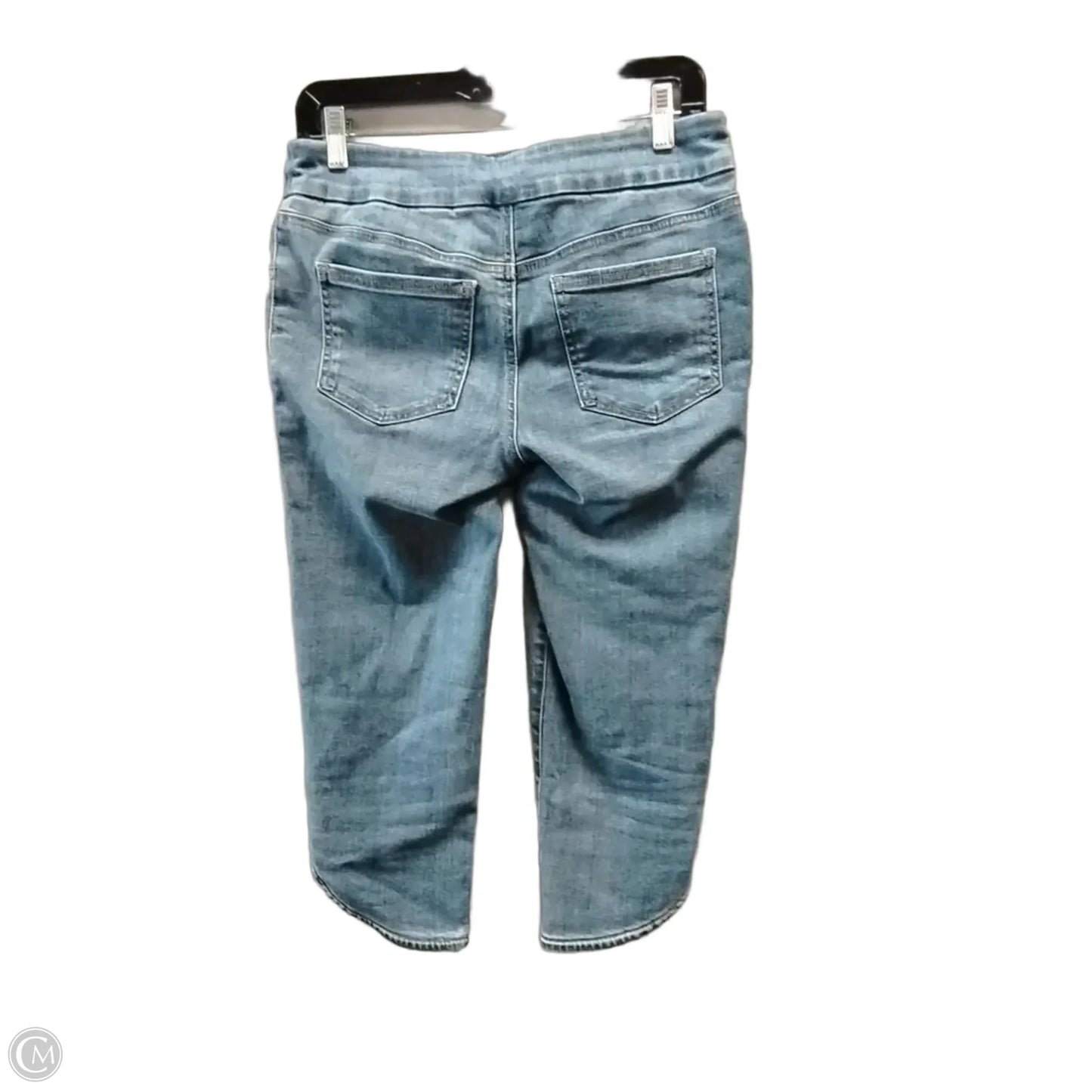 Capris By Chicos In Blue Denim, Size: 12