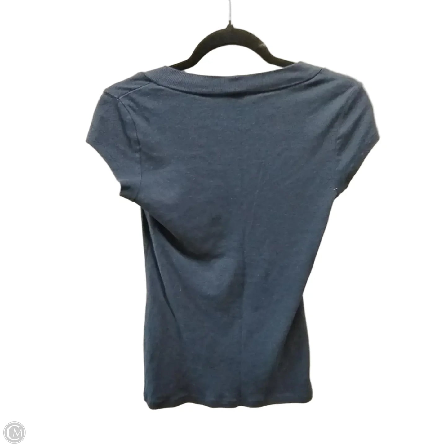 Sweater Short Sleeve By Express In Blue, Size: S
