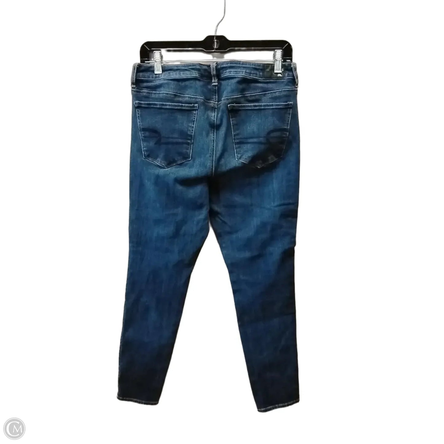Jeans Skinny By American Eagle In Blue, Size: 10