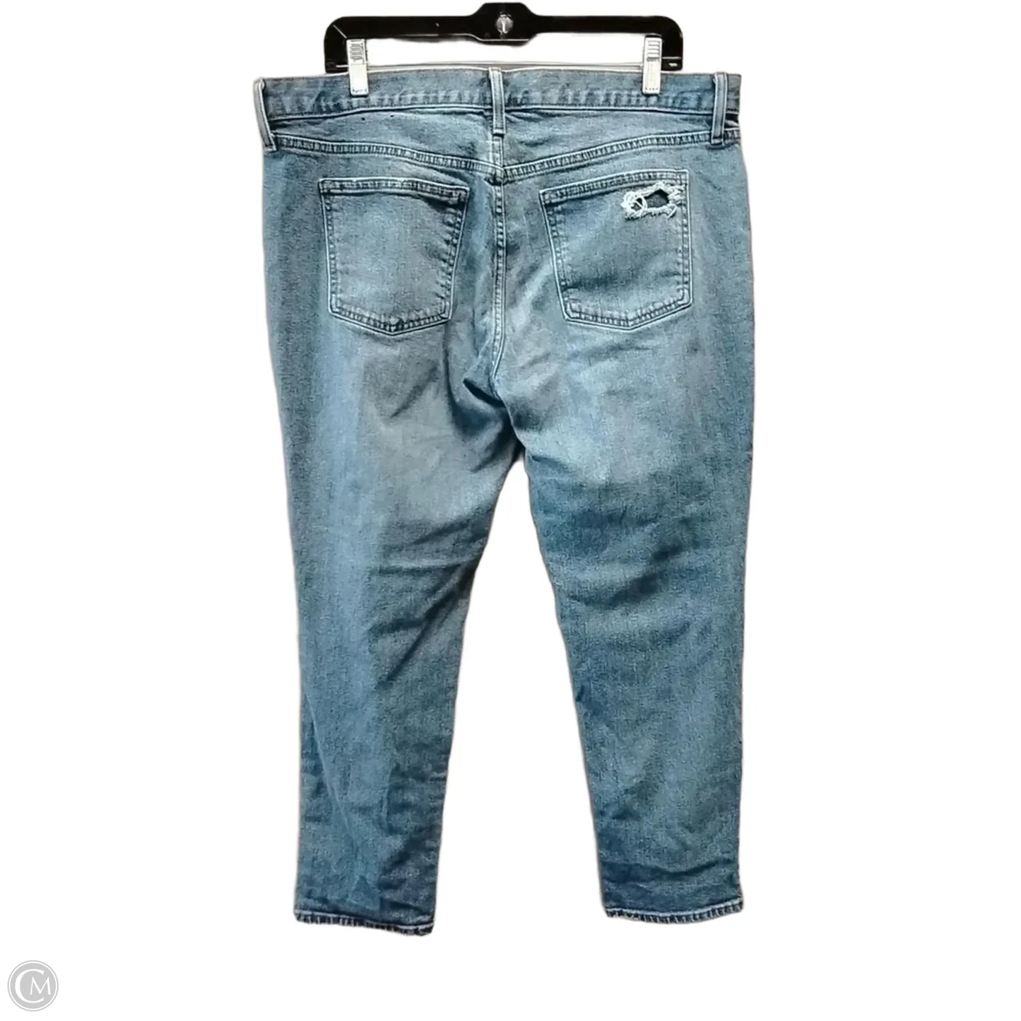 Jeans Straight By Gap In Blue, Size: 12