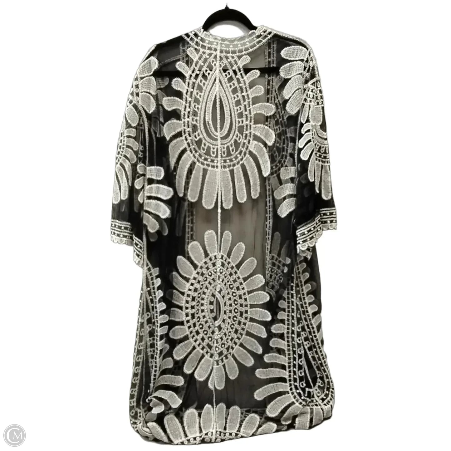 Kimono By Cme In Black & White, Size: Onesize