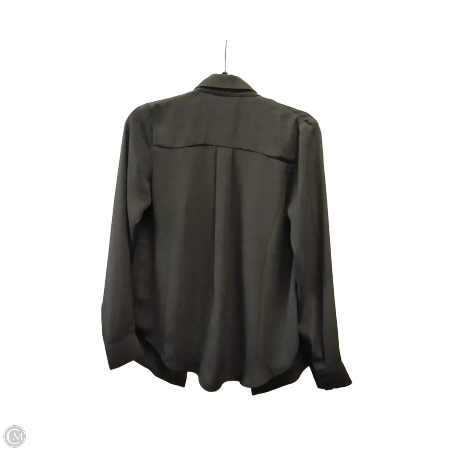 Blouse Long Sleeve By Thml In Black & Gold, Size: Xs