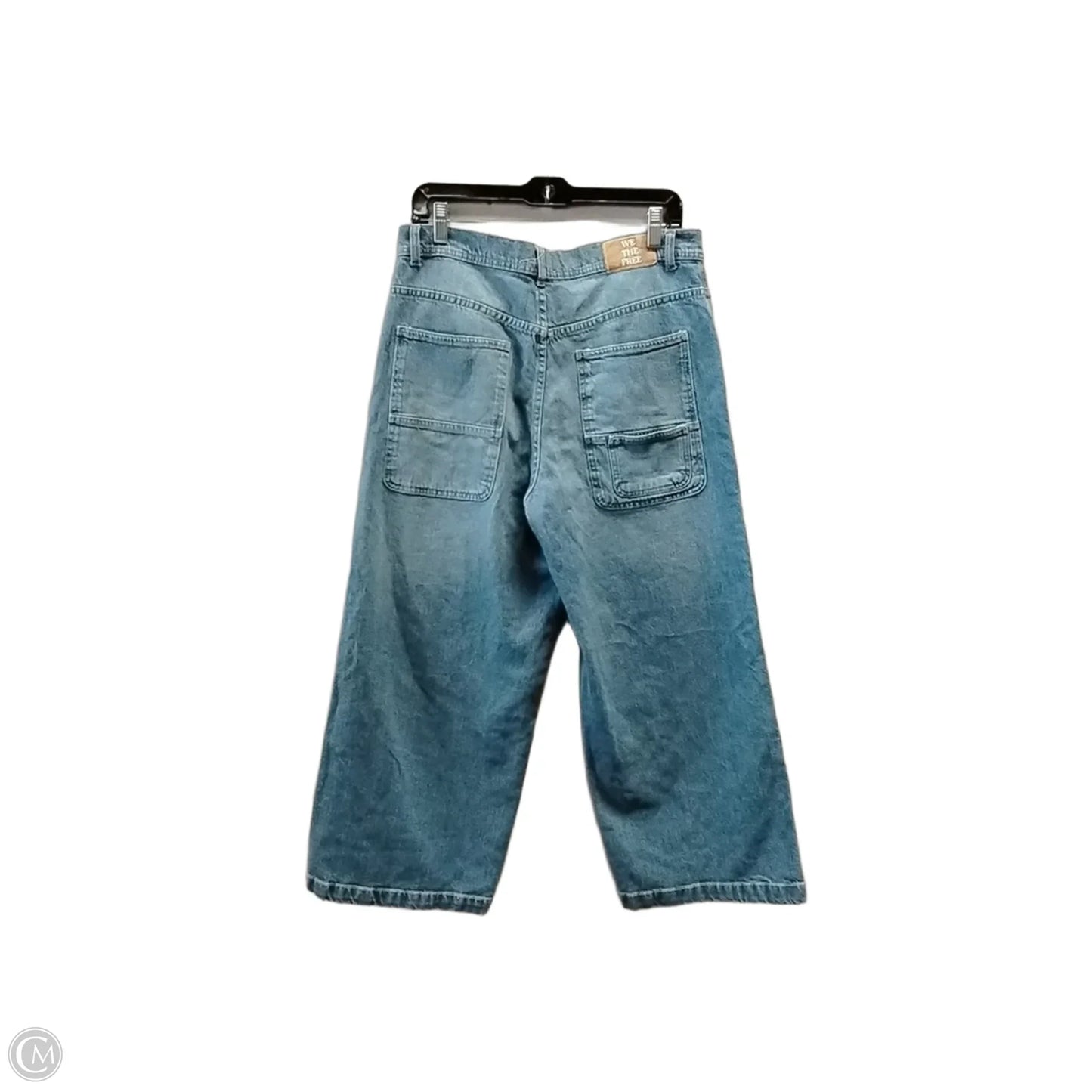 Jeans Wide Leg By We The Free In Blue, Size: 10