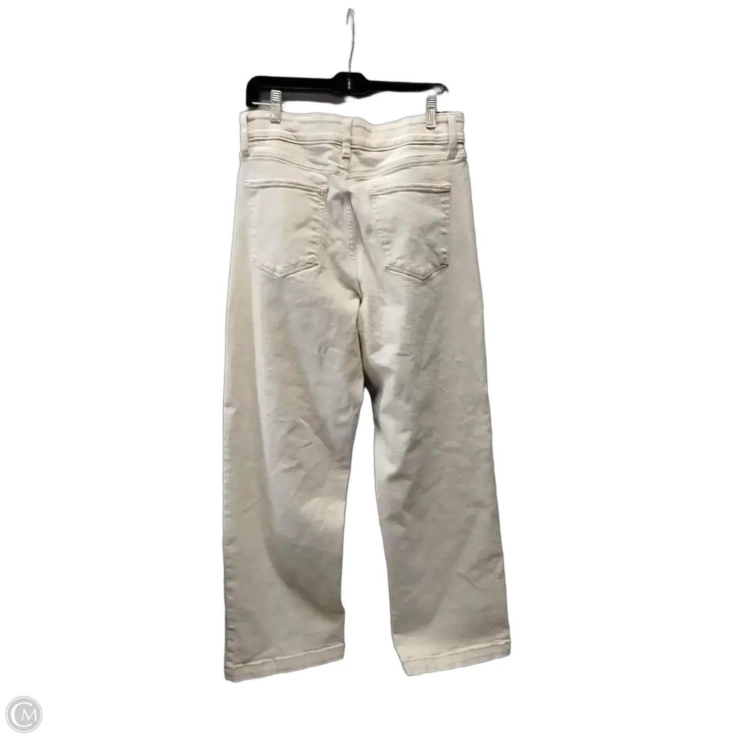 Jeans Wide Leg By St Johns Bay In Beige, Size: 10