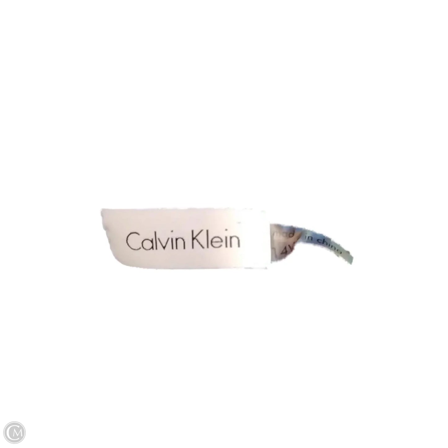 Dress Casual Midi By Calvin Klein In Blue, Size: 14