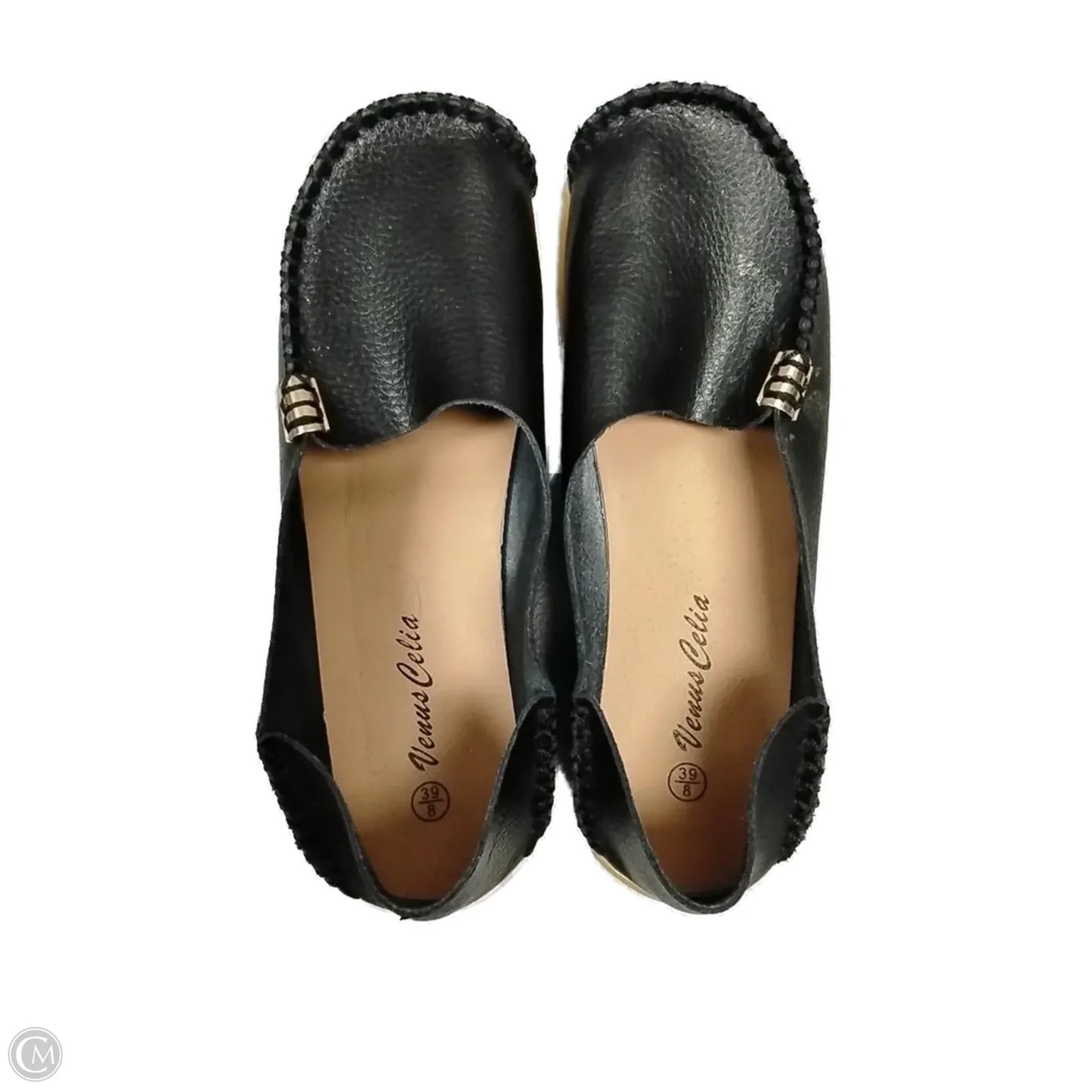 Shoes Flats By Clothes Mentor In Black, Size: 8