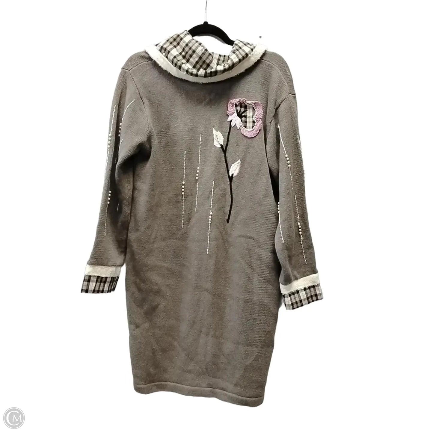 Sweater Cardigan By Clothes Mentor In Multi-colored, Size: M