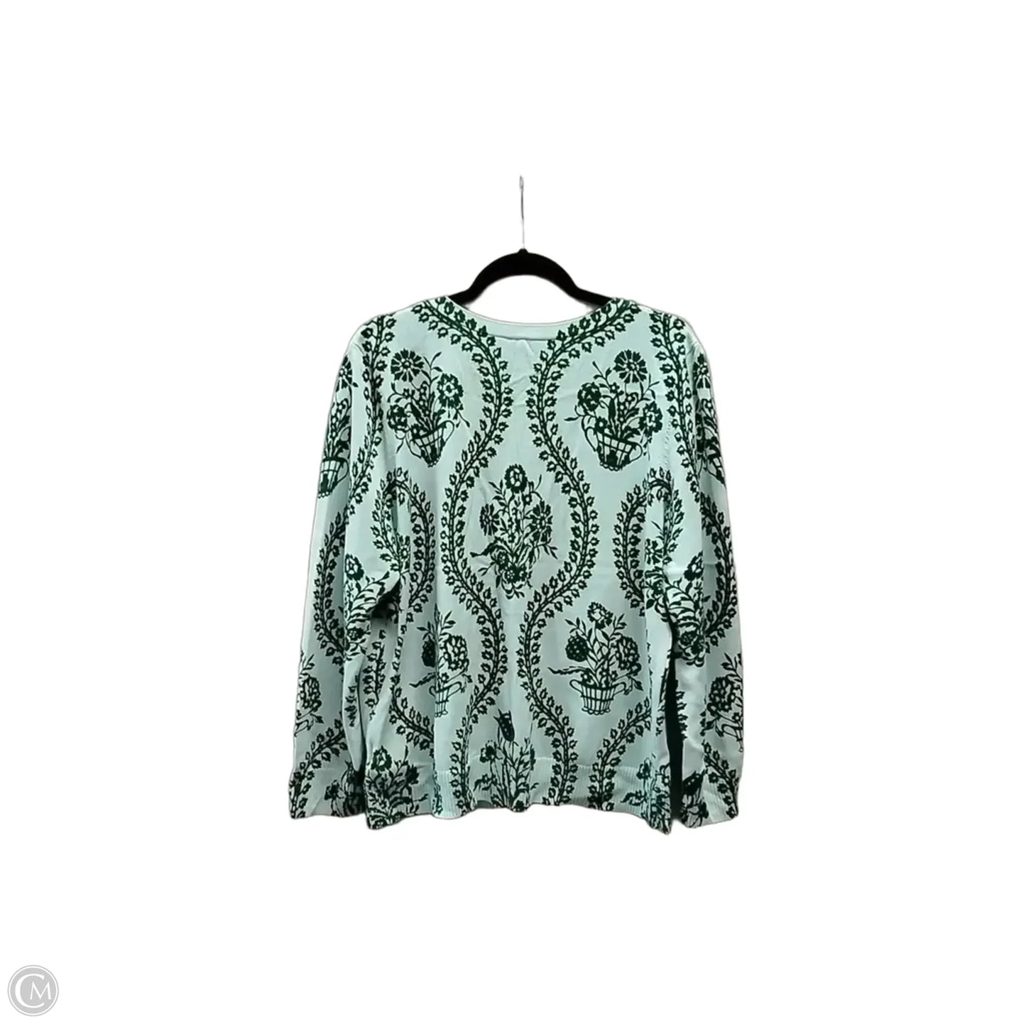 Cardigan By Talbots In Blue, Size: 1x
