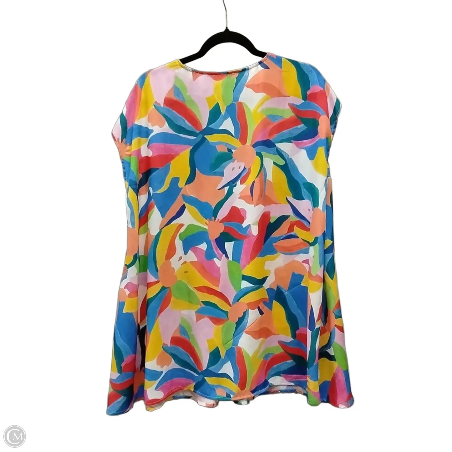 Top Short Sleeve By Show Me Your Mumu In Rainbow Print, Size: M