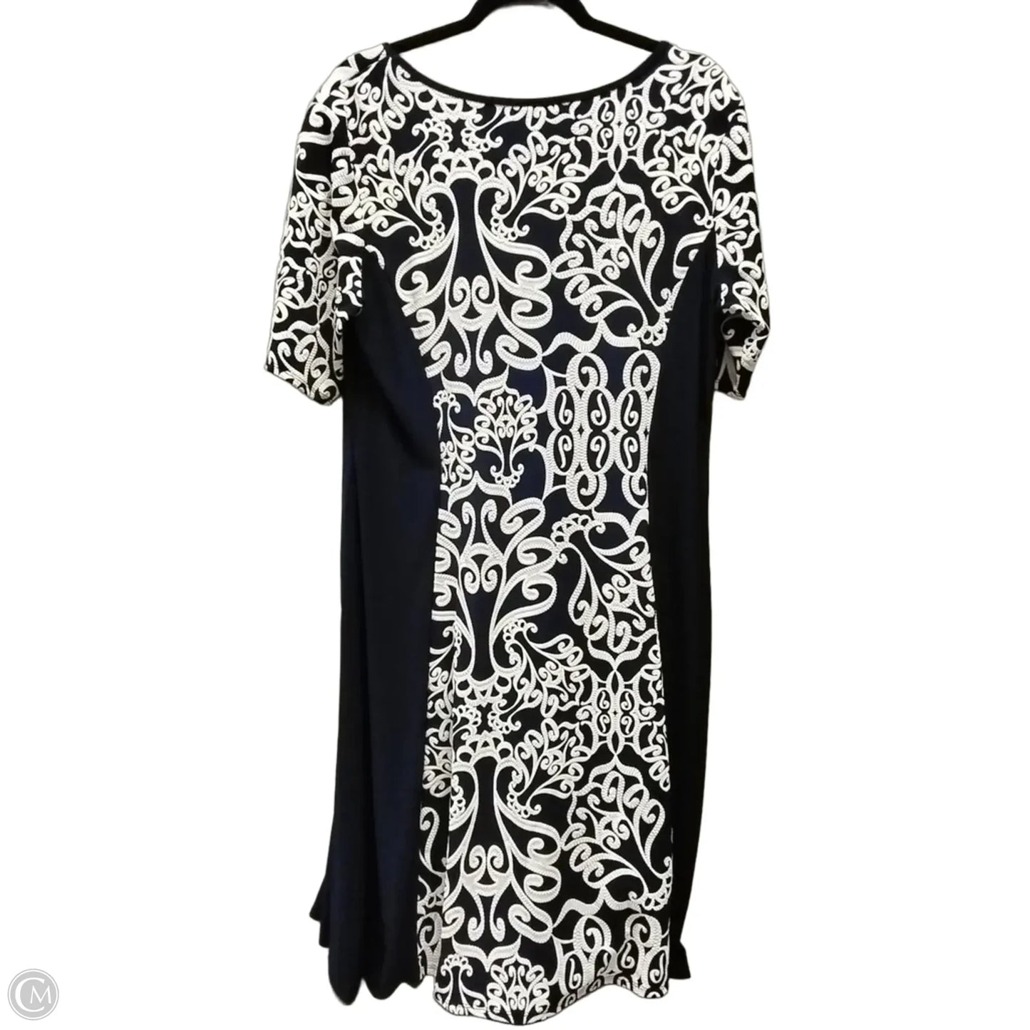 Dress Casual Midi By Sami & Jo In Blue, Size: 2x