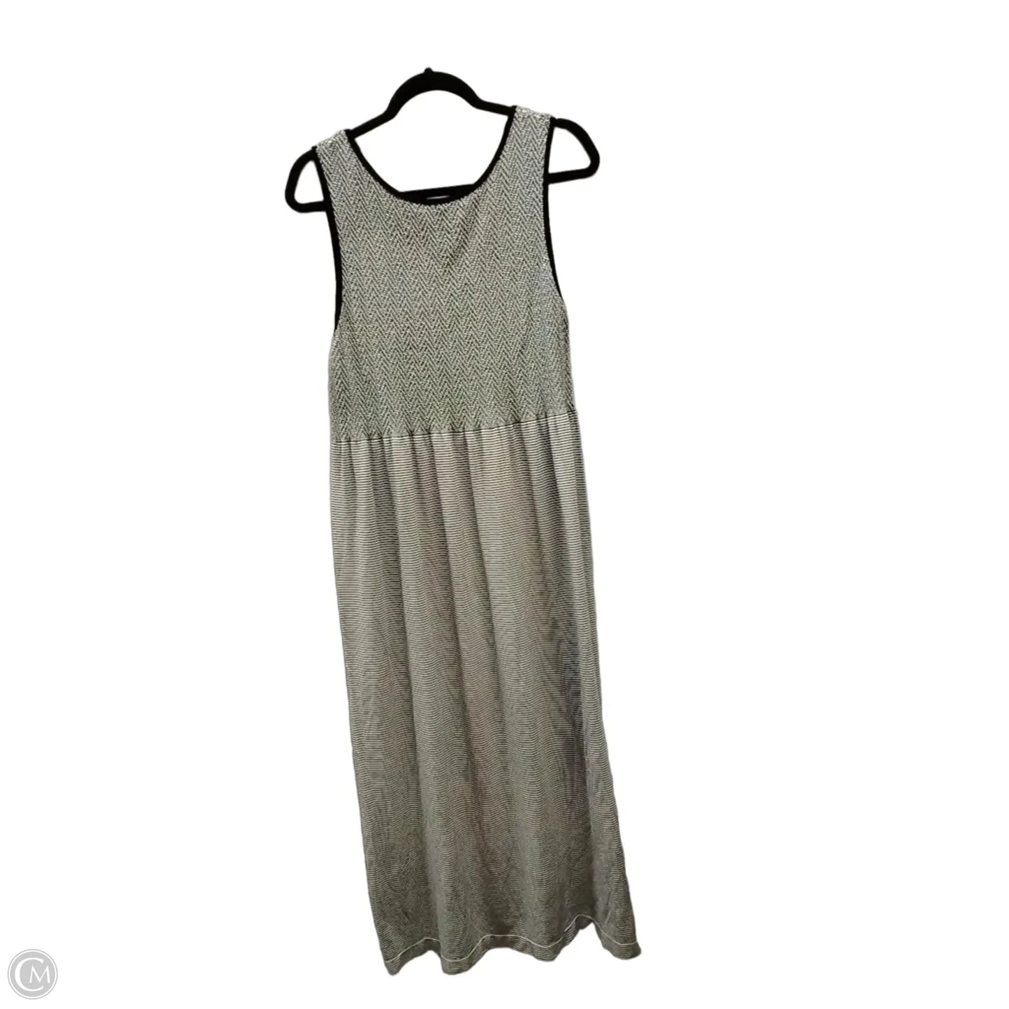 Dress Casual Maxi By Clothes Mentor In Black & White, Size: 3x