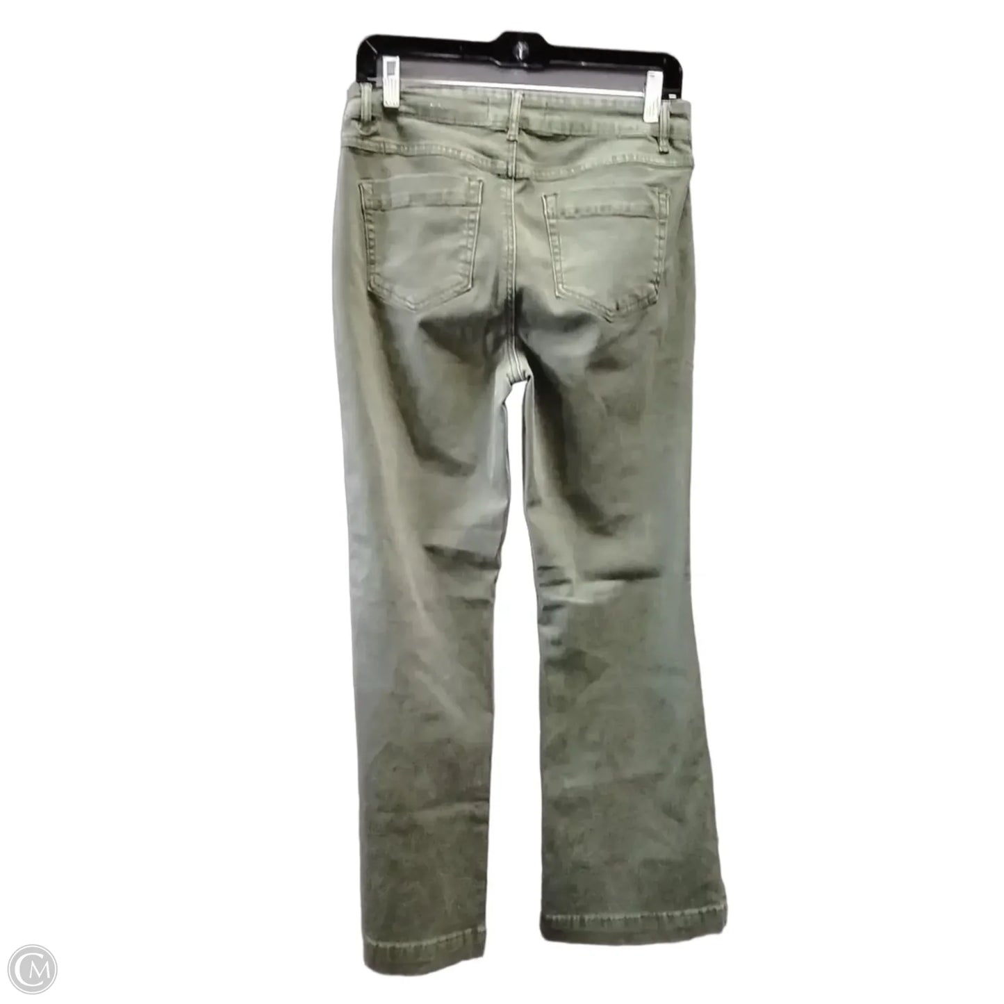 Jeans Wide Leg By Tribal In Green, Size: 6