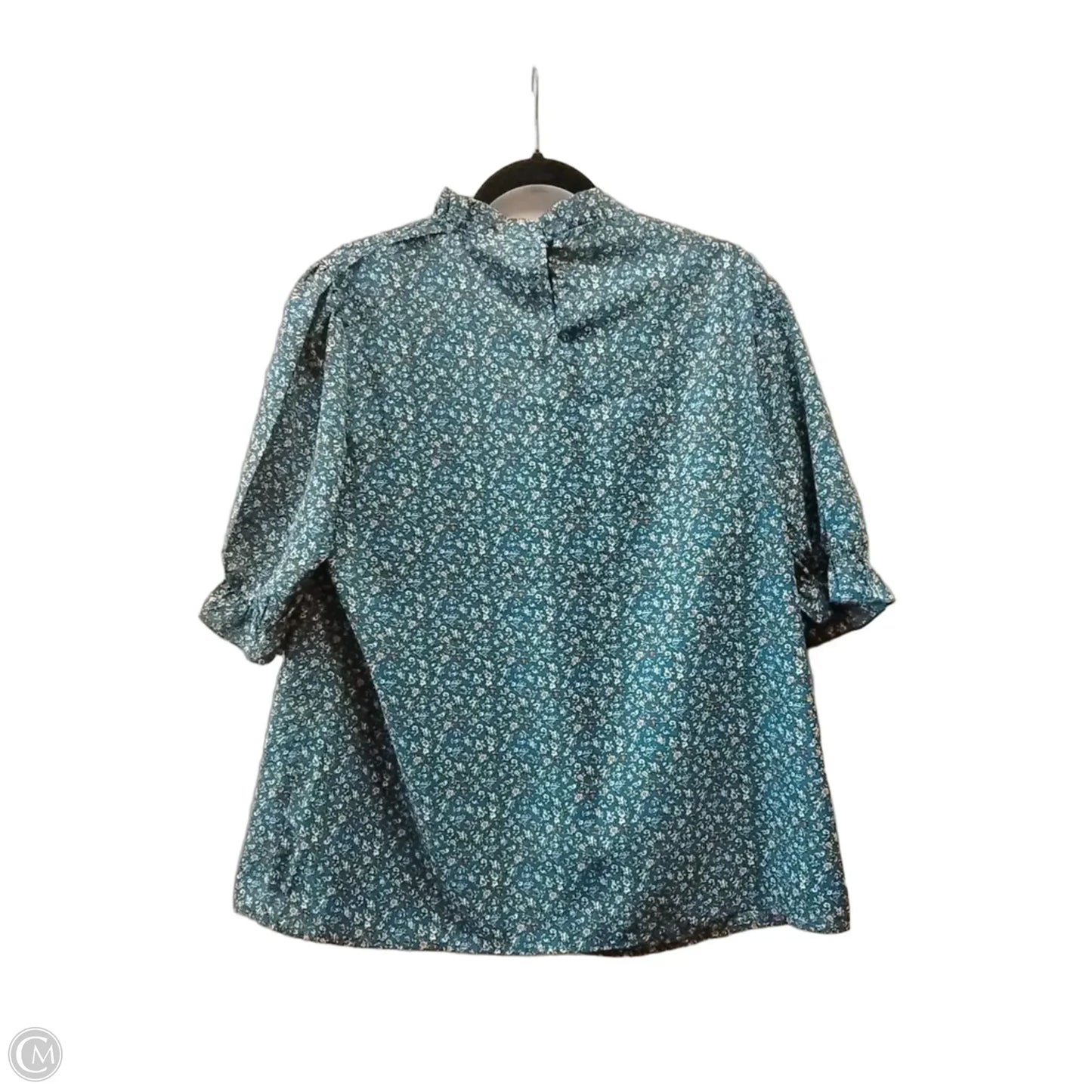 Blouse Long Sleeve By Btfbm In Floral Print, Size: Xl