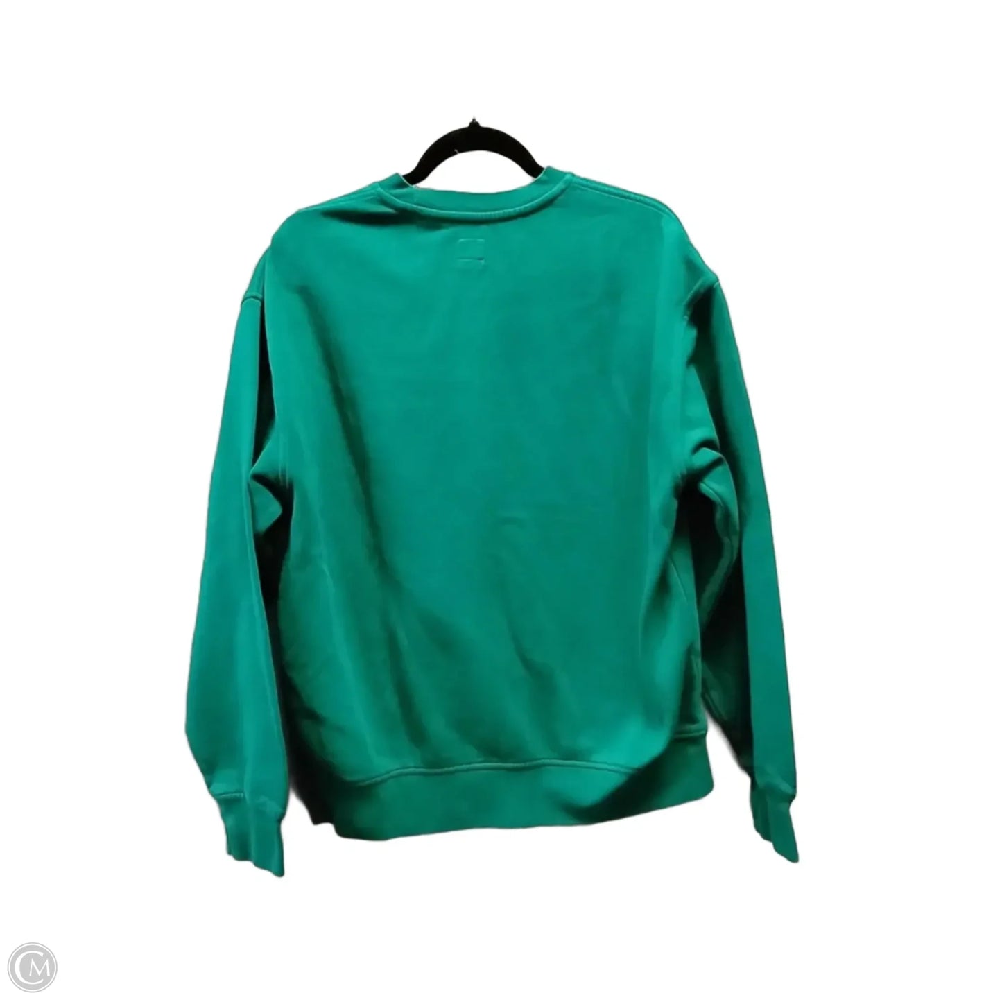 Athletic Sweatshirt Crewneck By Levis In Green, Size: M