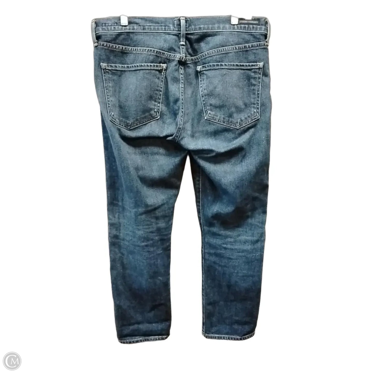 Jeans Cropped By Citizens Of Humanity In Blue Denim, Size: 10