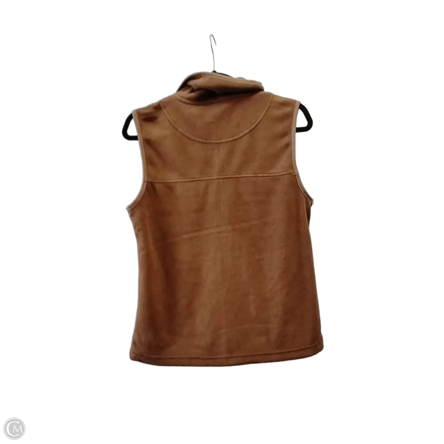 Vest Fleece By Natural Reflections In Brown, Size: S