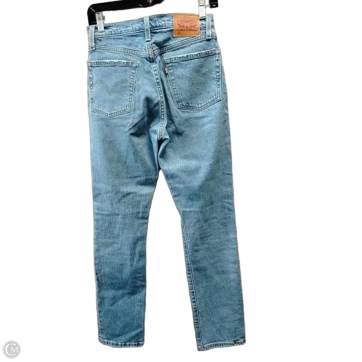 Jeans Skinny By Levis In Blue Denim, Size: 2