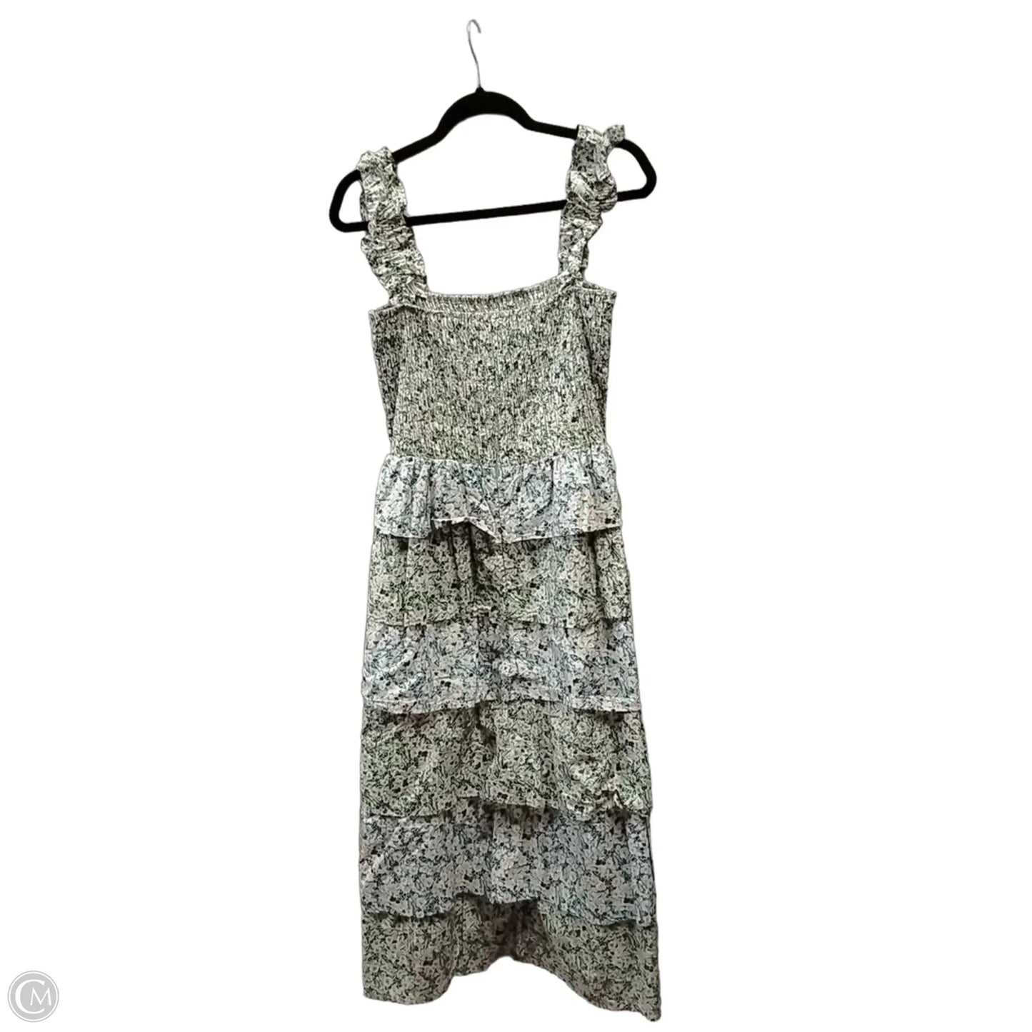 Dress Casual Maxi By Cme In Floral Print, Size: L
