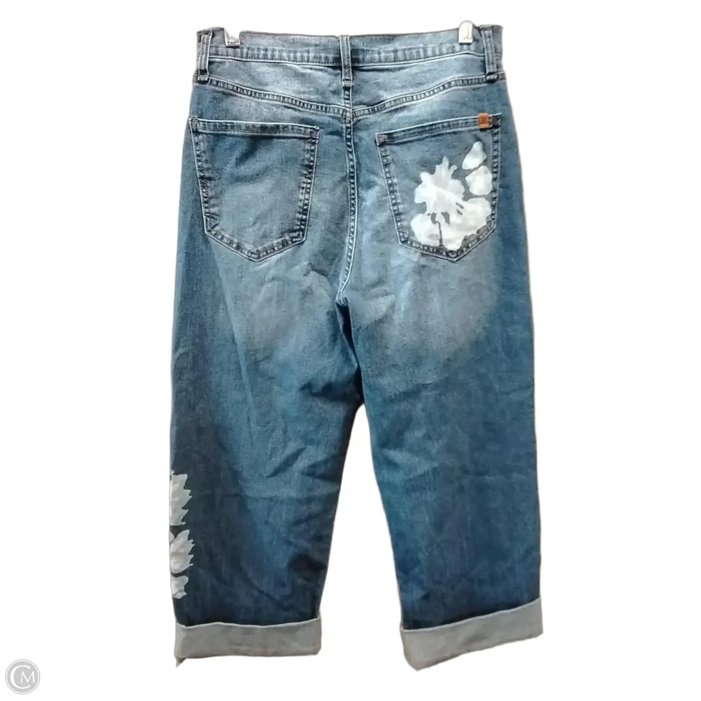 Jeans Cropped By Jessica Simpson In Blue Denim, Size: 8