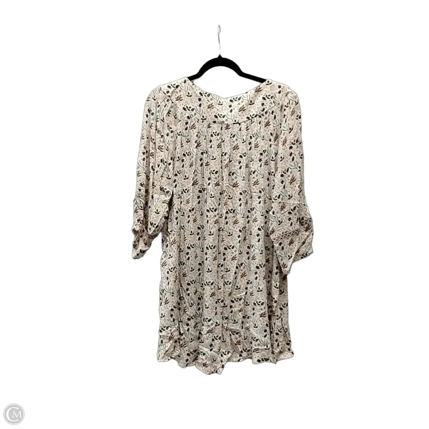 Top Long Sleeve By Indigo Soul In White, Size: Xl