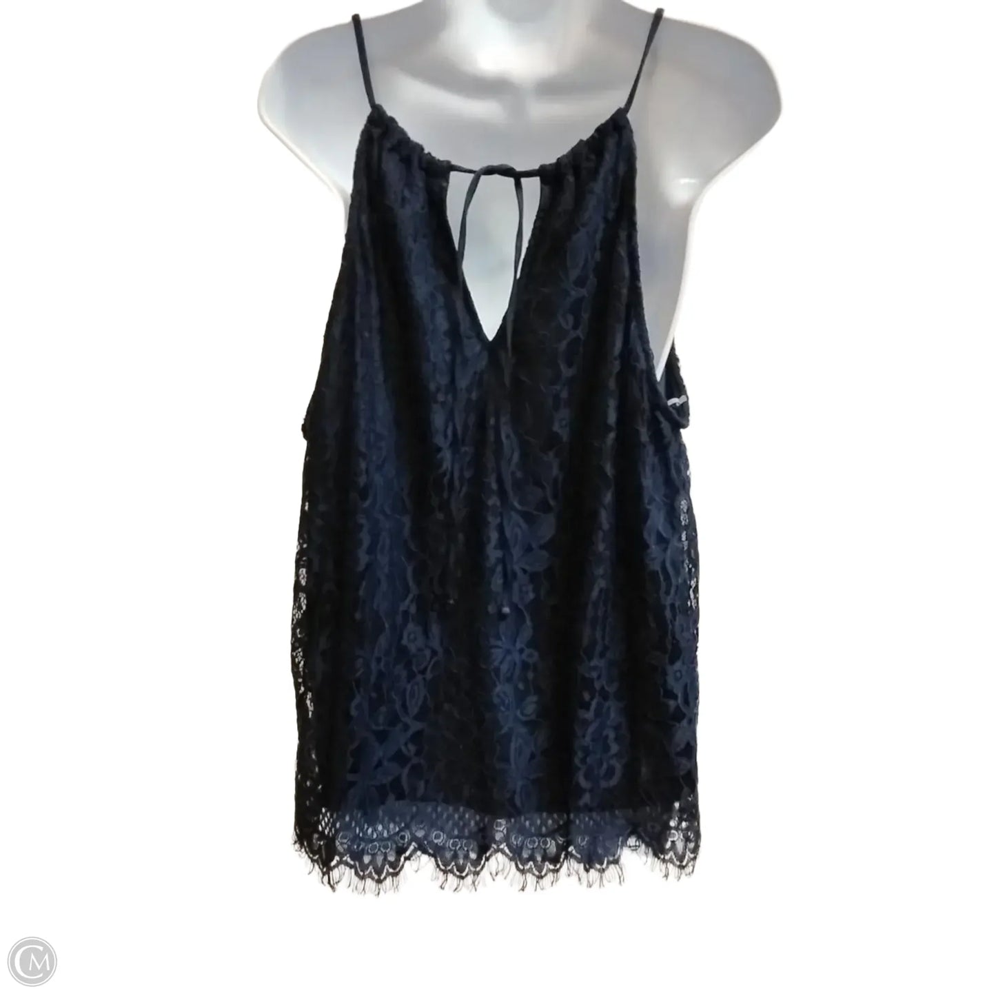 Top Sleeveless By No Boundaries In Blue, Size: 3x
