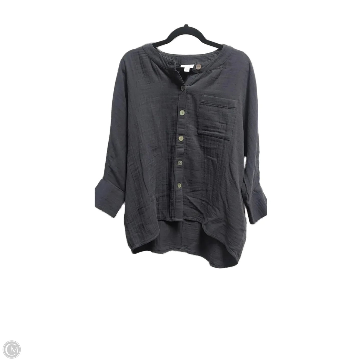 Top Long Sleeve By Pure Jill In Blue, Size: Xs