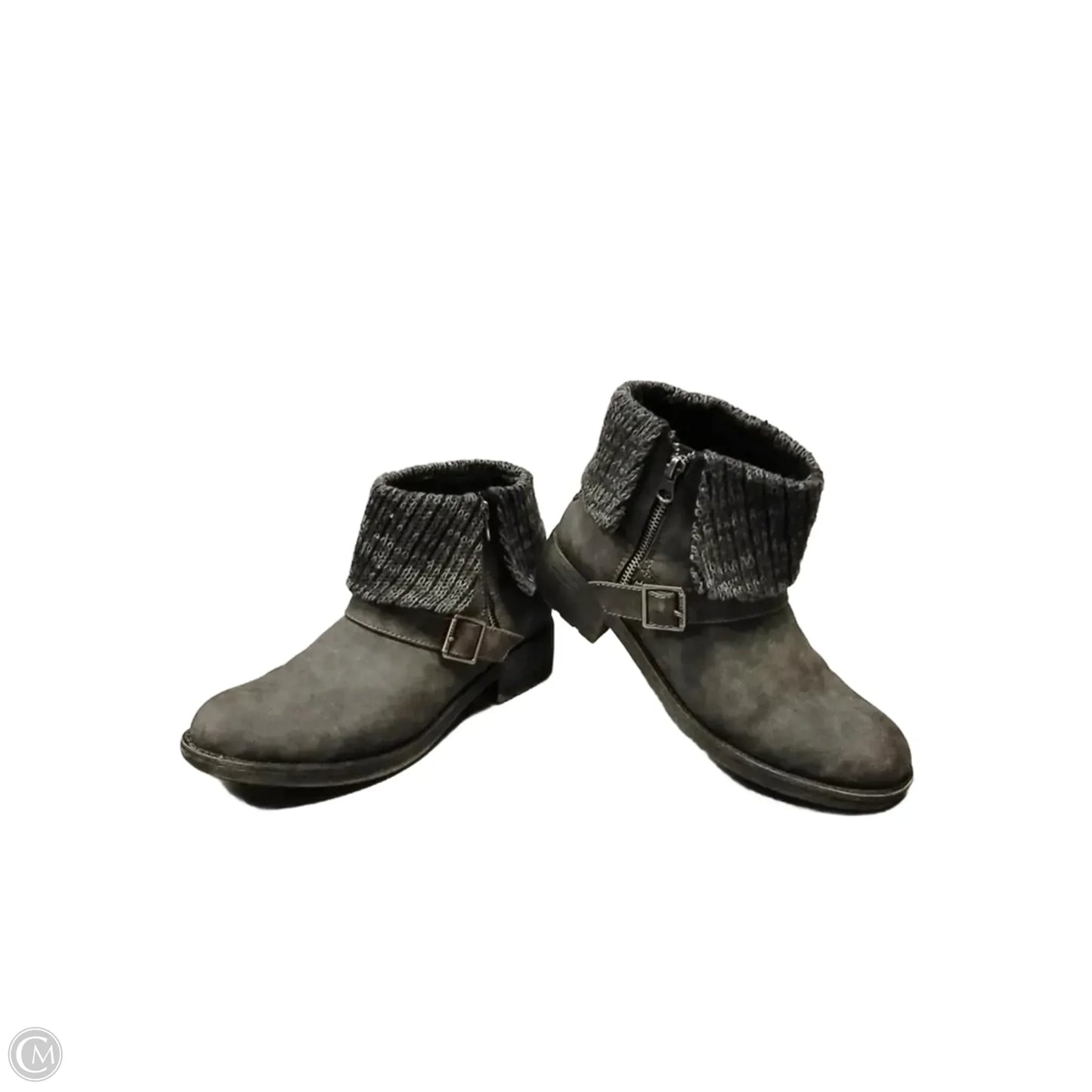 Boots Ankle Heels By Rocket Dogs In Grey, Size: 8.5