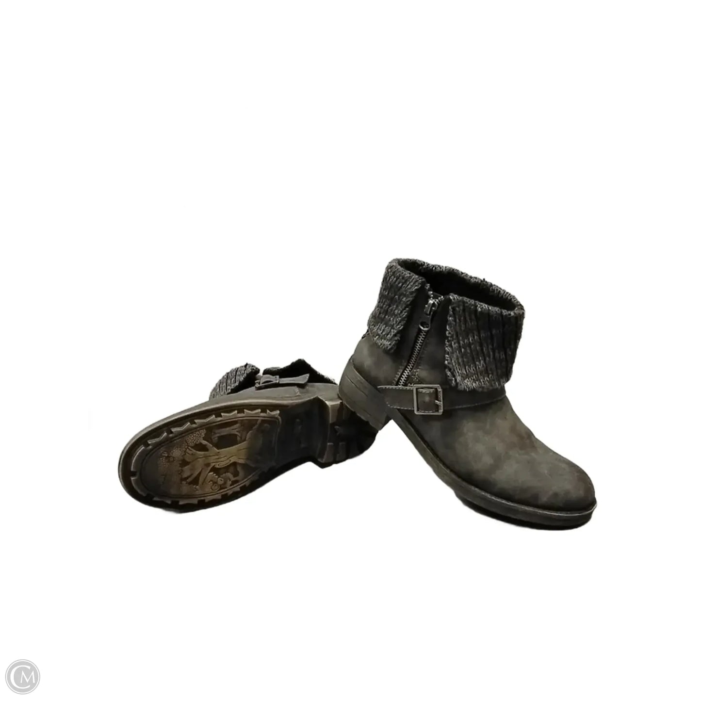 Boots Ankle Heels By Rocket Dogs In Grey, Size: 8.5