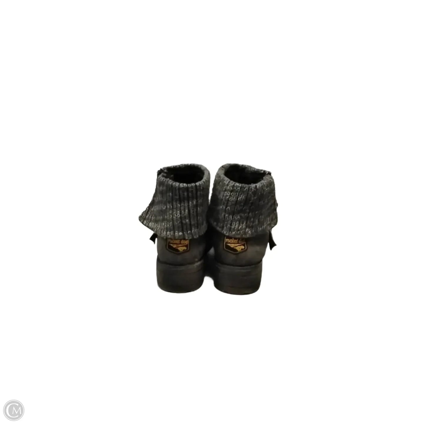 Boots Ankle Heels By Rocket Dogs In Grey, Size: 8.5