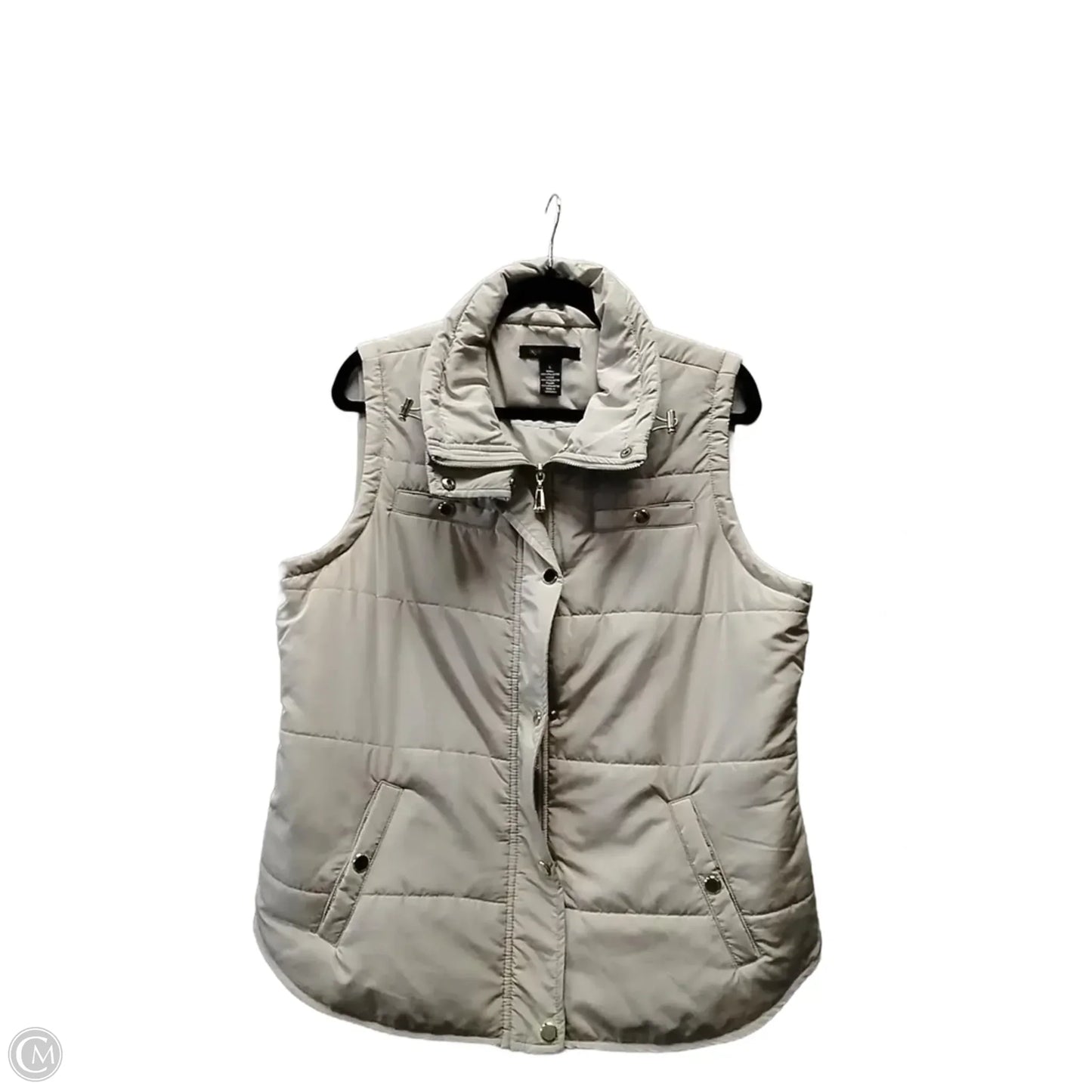 Vest Puffer & Quilted By Style And Co Collection Women In Tan, Size: L