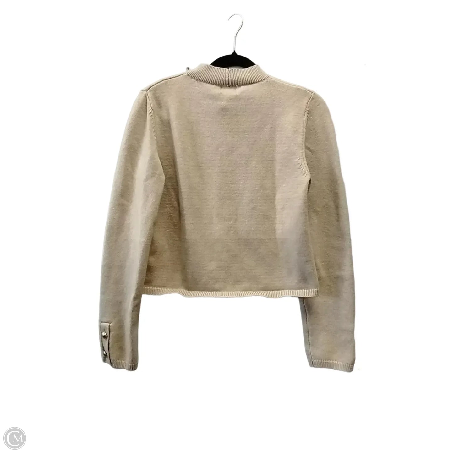 Cardigan By H&m In Beige, Size: Xs