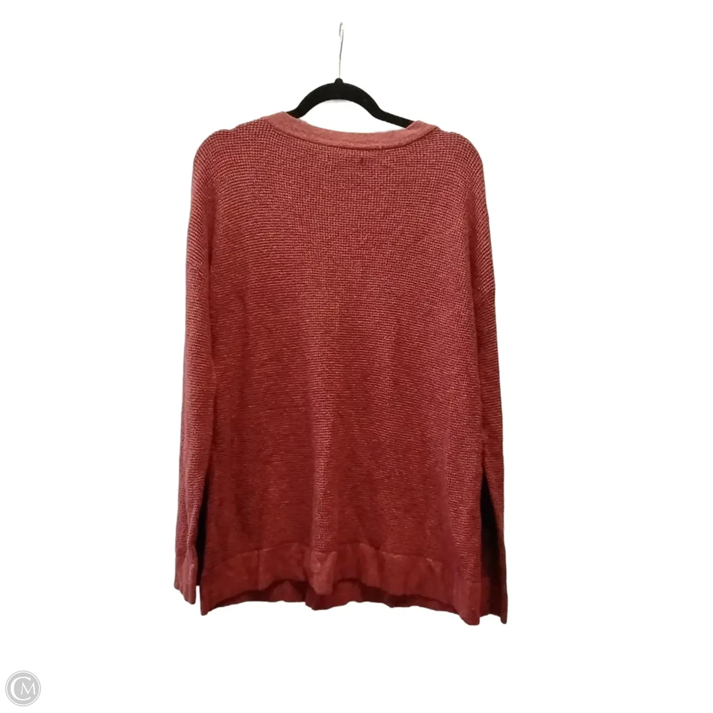 Top Long Sleeve By American Eagle In Orange, Size: L