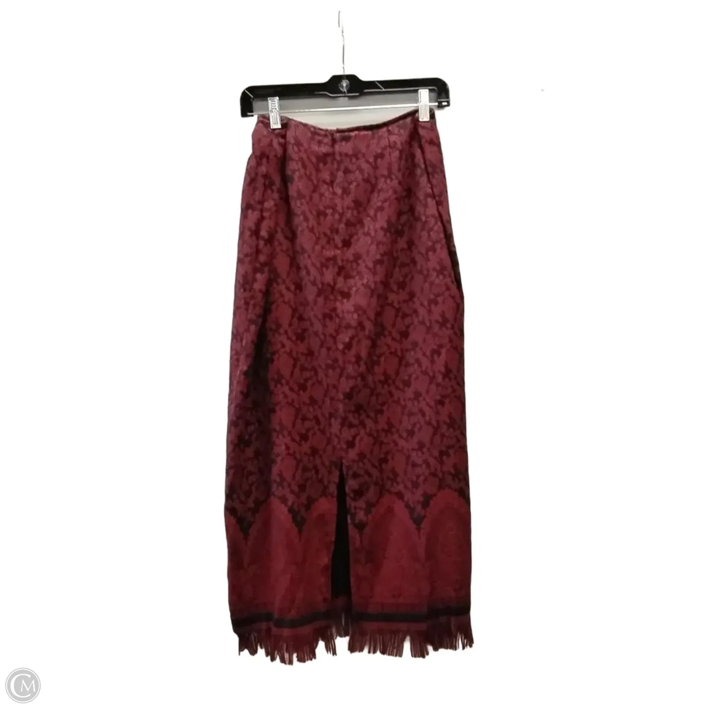 Skirt Maxi By Christopher And Banks In Red, Size: 10