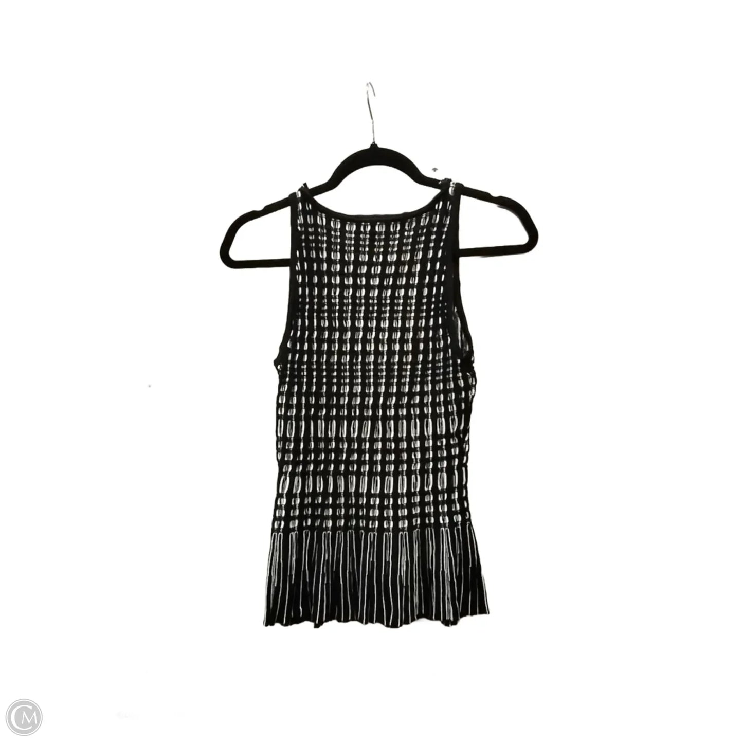 Tank Top By White House Black Market In Black & White, Size: M