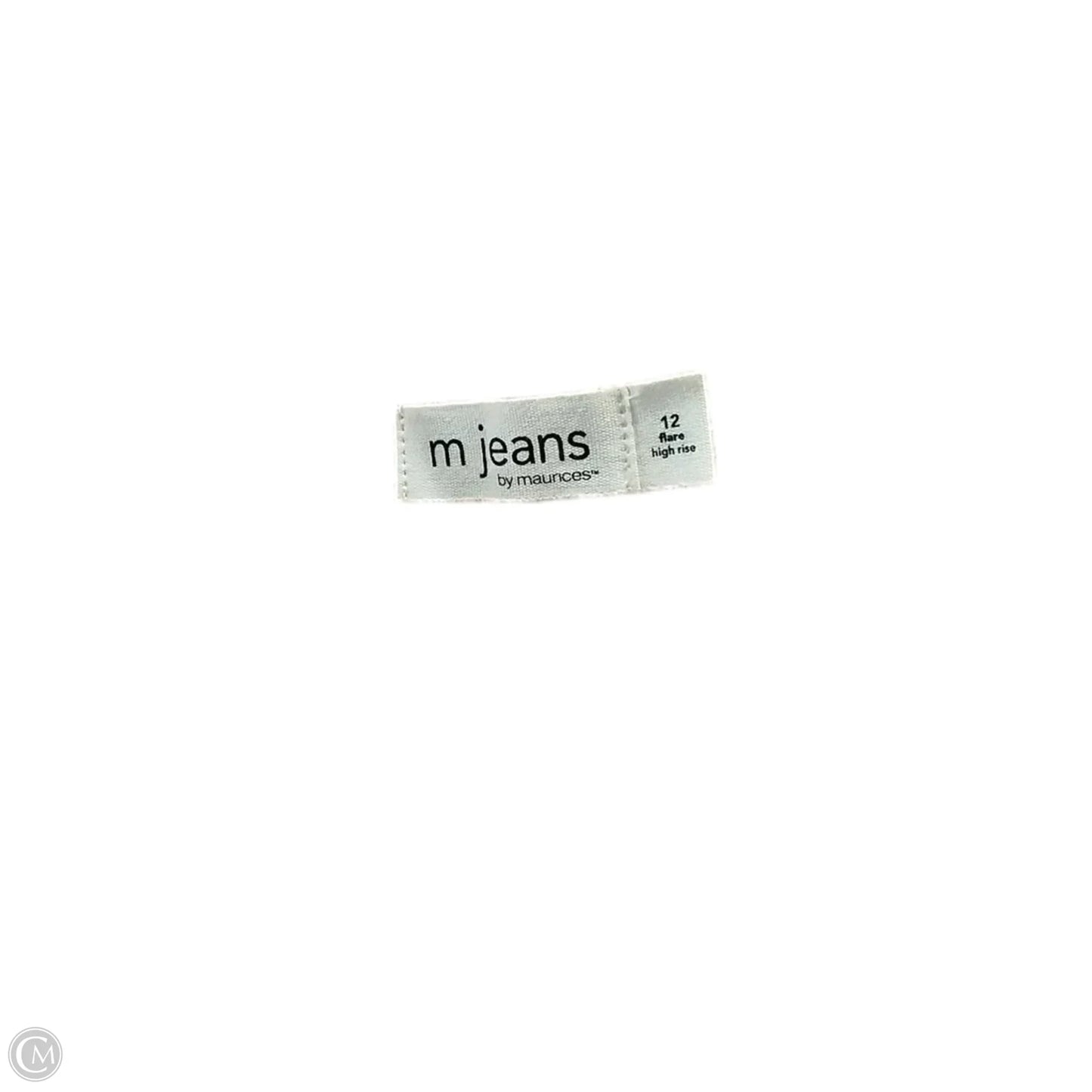 Jeans Flared By Maurices In Brown Denim, Size: 12
