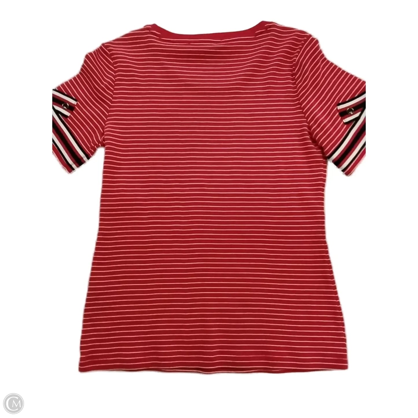 Top Short Sleeve Basic By Tommy Hilfiger In Red, Size: S