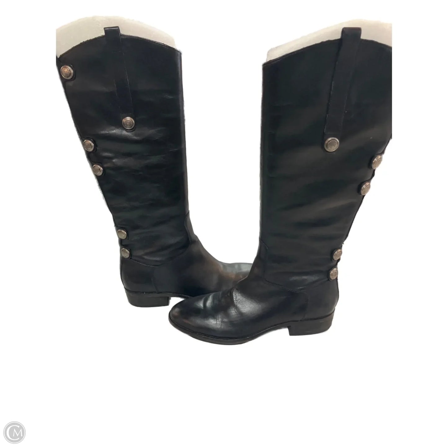 Boots Knee Heels By Arturo Chiang In Black, Size: 8.5