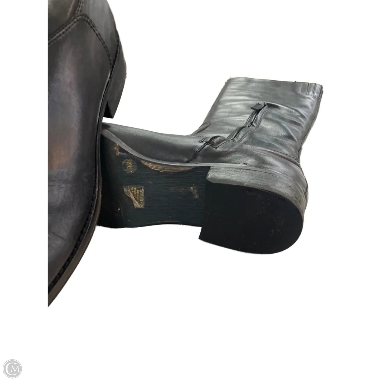 Boots Knee Heels By Arturo Chiang In Black, Size: 8.5