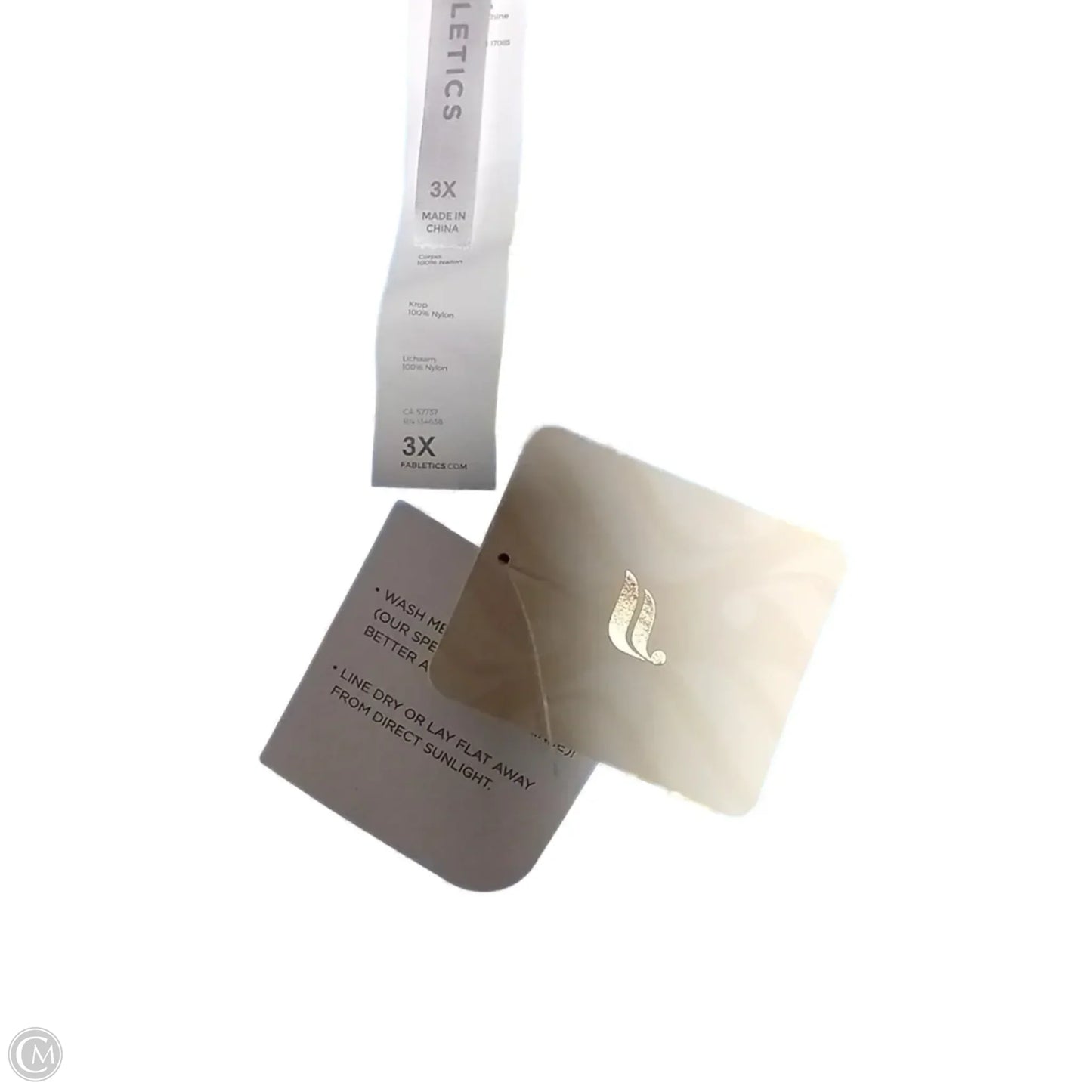 Jacket Windbreaker By Fabletics In Floral Print, Size: 3x