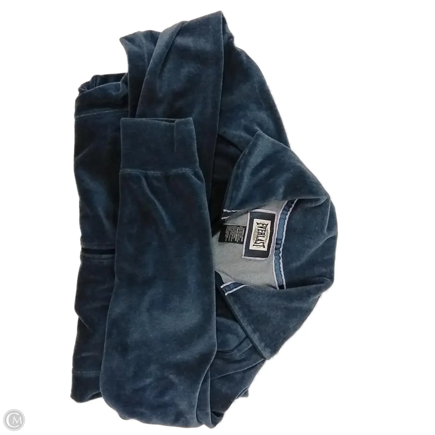 Athletic Sweatshirt Hoodie By Everlast In Blue, Size: L
