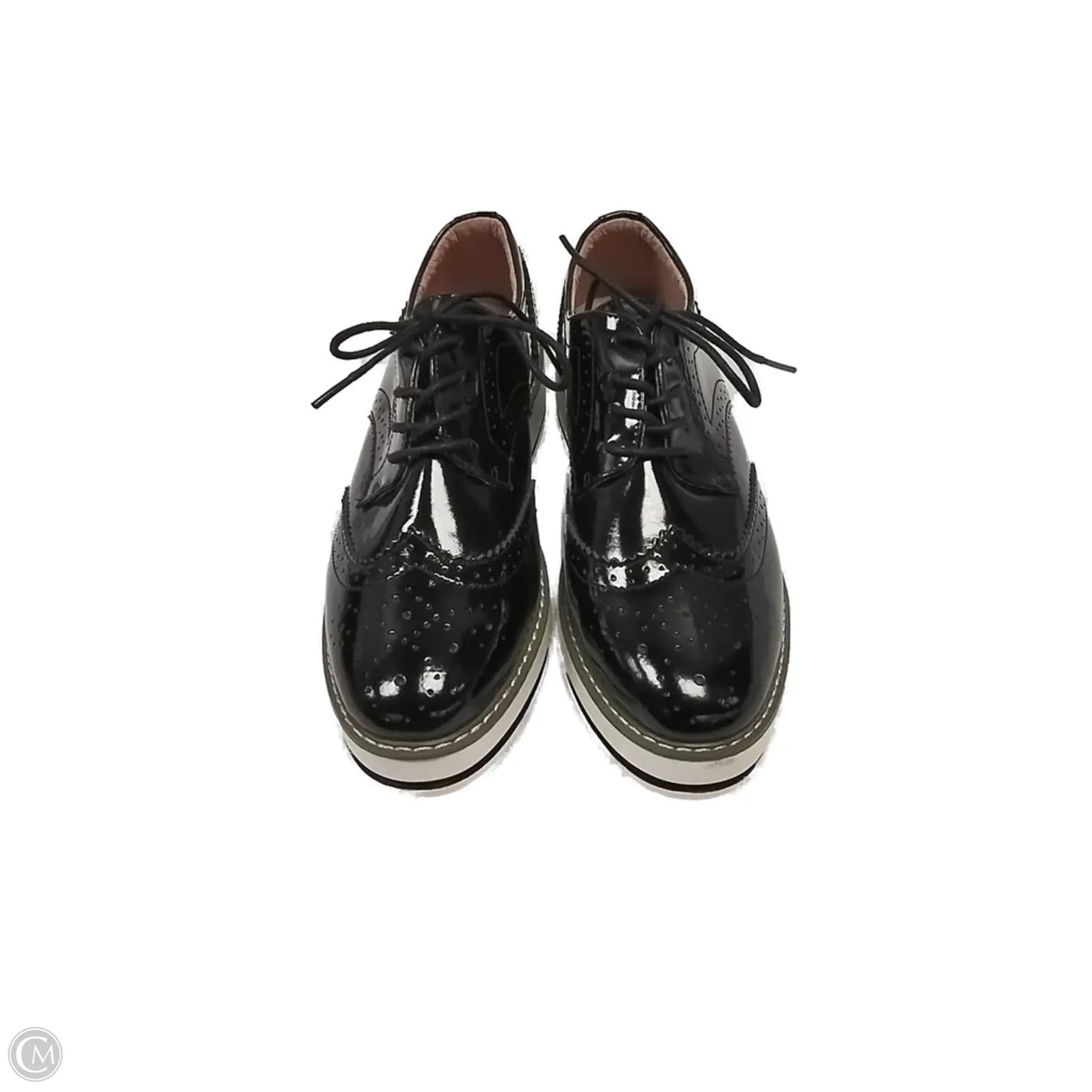 Shoes Heels Platform By Clothes Mentor In Black, Size: 10