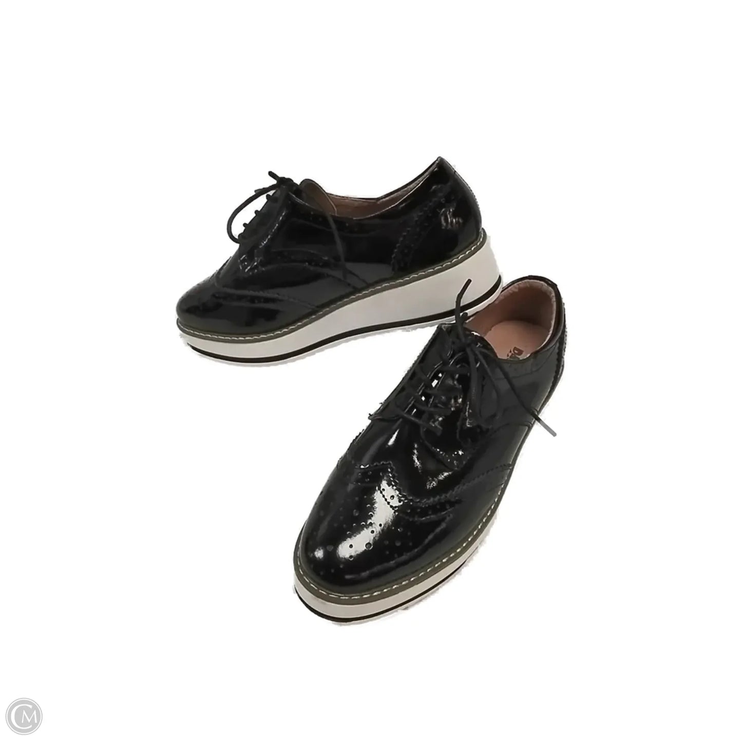 Shoes Heels Platform By Clothes Mentor In Black, Size: 10