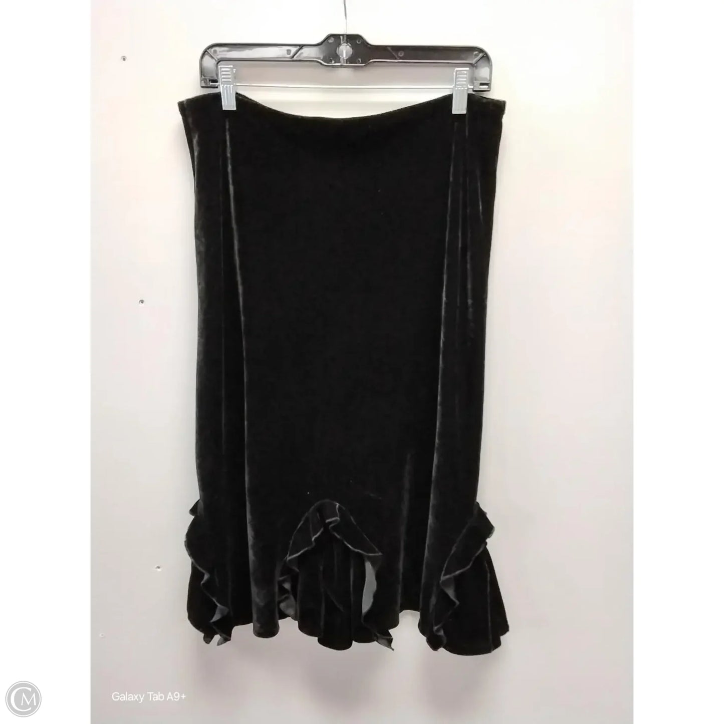 Skirt Midi By Cato In Black, Size: M