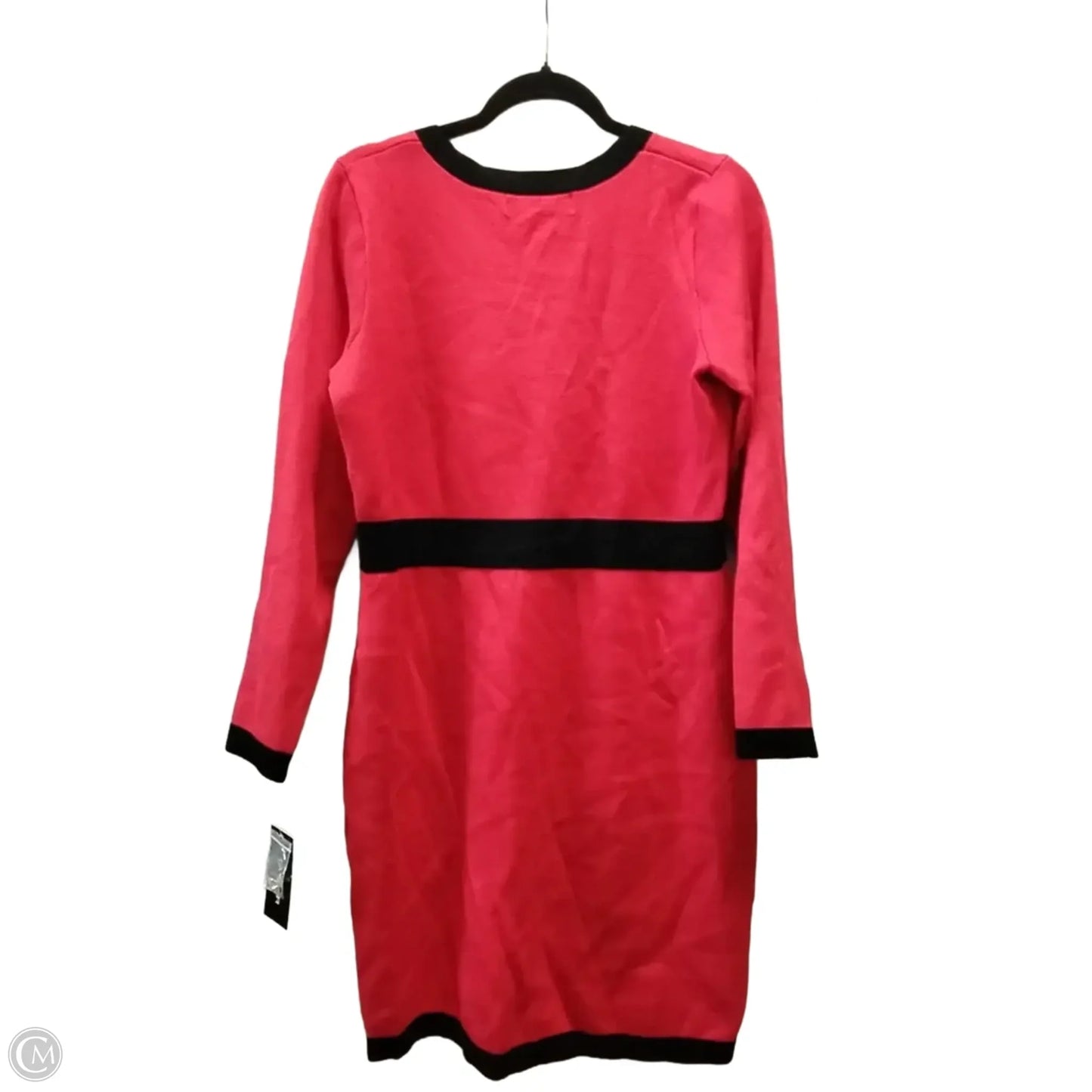 Dress Party Midi By Taylor In Red, Size: Xl
